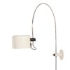 Witte Emaille Hanglamp van Louis Poulsen, 1970s