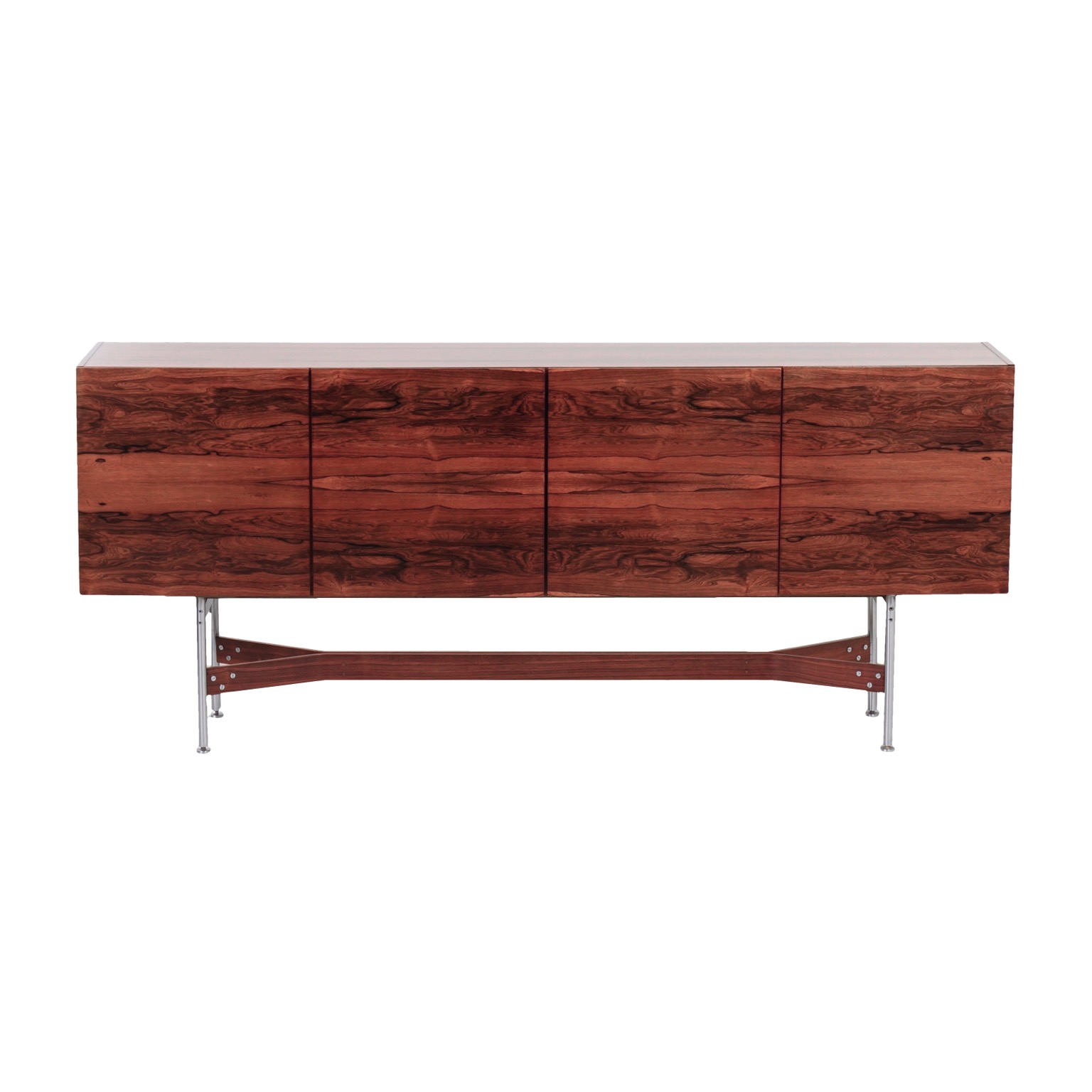 Continentaal accent taart Palissander Dressoir van Rudolf Glatzel voor Fristho, 1960s -