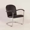 414 Damesfauteuil van W.H. Gispen voor Gispen, 1930s &#8211; Opnieuw Gestoffeerd
