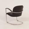 414 Damesfauteuil van W.H. Gispen voor Gispen, 1930s &#8211; Opnieuw Gestoffeerd