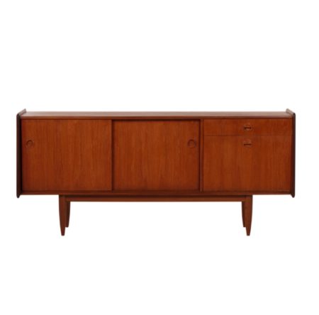 Teakhouten Dressoir van Louis van Teeffelen voor Wébé, 1960s