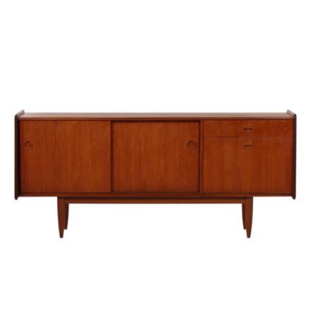 Teakhouten Dressoir van Louis van Teeffelen voor Wébé, 1960s