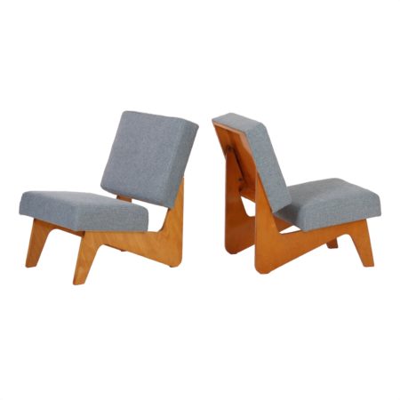 Set Combex FB03 Fauteuils van Cees Braakman voor Pastoe, 1950s