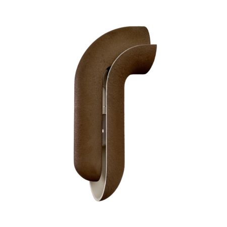 Raak Schelpdier Wandlamp van Piet Cohen, 1970s - Bruin
