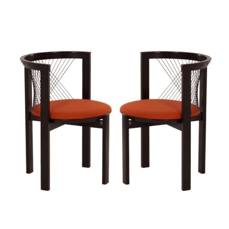 String Stoel van Niels J. Haugesen voor Tranekaer, 1980s - Set van 2