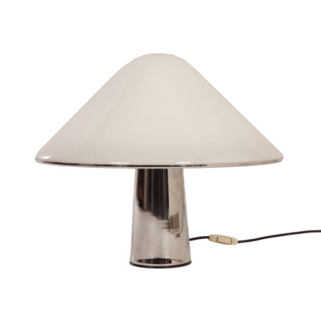 Witte Mushroom Lamp van iGuzzini, 1970s