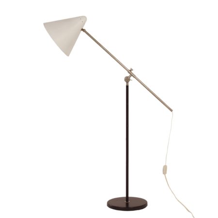 Witte Vloerlamp van Floris Fiedeldij voor Artimeta, 1950s