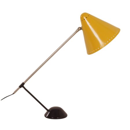 Gele Tafellamp "M1" van Floris Fiedeldij voor Artimeta in ca. 1956