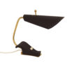 Zwarte Artimeta Wandlamp met Beweegbare Arm, 1960s