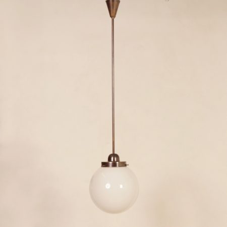 Giso Hanglamp van W.H. Gispen voor Gispen, 1930s