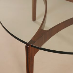 Palissander Salontafel van Sven Ellekaer voor Christian Linneberg, Denemarken, 1960s