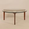 Palissander Salontafel van Sven Ellekaer voor Christian Linneberg, Denemarken, 1960s