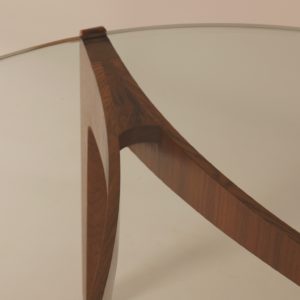 Palissander Salontafel van Sven Ellekaer voor Christian Linneberg, Denemarken, 1960s