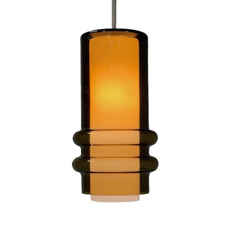 Glazen Cirkel Hanglamp van Jo Hammerborg voor Fog & Mørup, 1960s