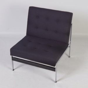 Kho Liang Ie Fauteuils van Artifort, 1958 | Set van Twee Zwarte 020 Stoelen