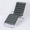 MR Chaise Longue van Mies van der Rohe voor Knoll, 2000s, Groen Leer