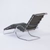 MR Chaise Longue van Mies van der Rohe voor Knoll, 2000s, Groen Leer