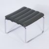 MR Lounge Stoel met Hocker van Mies van der Rohe voor Knoll, 2000s
