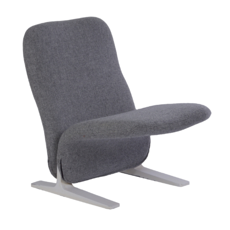 Concorde Fauteuil F780 van Pierre Paulin voor Artifort, 1960s – Opnieuw Gestoffeerd met Kvadrat