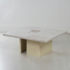 Natuurstenen Kingma Salontafel van Paul Kingma, 2001 &#8211; Vierkant 90 cm