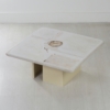 Natuurstenen Kingma Salontafel van Paul Kingma, 2001 &#8211; Vierkant 90 cm