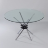 Ronde Bauhaus Eettafel van Takehiko Mizutani, 1990s