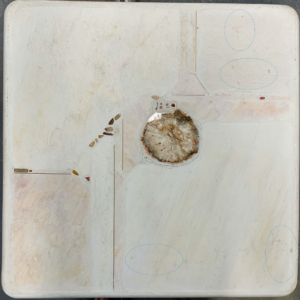 Natuurstenen Kingma Salontafel van Paul Kingma, 2001 &#8211; Vierkant 90 cm