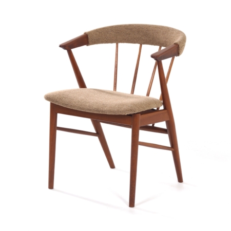 Deense Armstoel van Helge Sibast voor Sibast, 1950s - Opnieuw Bekleed
