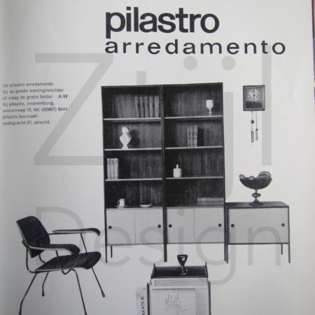 Arredamento Boekenkast van Tjerk Reijenga voor Pilastro, 1960s