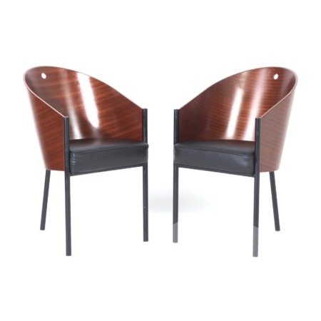 Costes Eetkamer stoelen van Philippe Starck voor Driade, 2000s – 2 stuks