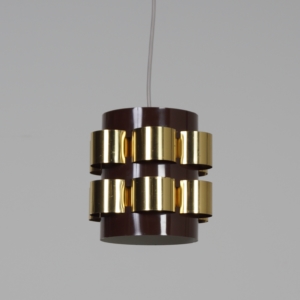 Deense Hanglamp van Werner Schou voor Coronell Elektro, 1970
