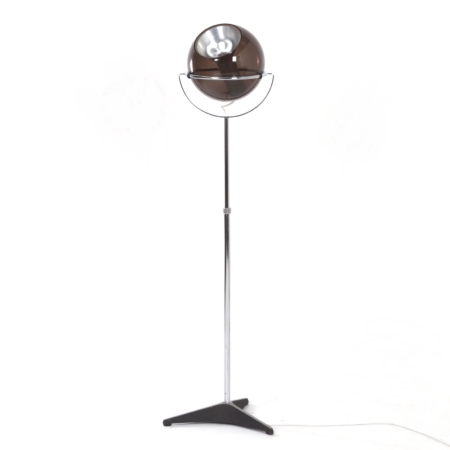 Raak Globe Vloerlamp van Frank Ligtelijn, 1960s – 1e editie