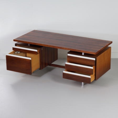 Palissanderhouten Directie Bureau van Kho Liang Ie voor Fristho, 1956