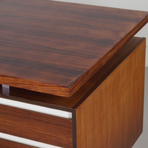 Palissanderhouten Directie Bureau van Kho Liang Ie voor Fristho, 1956