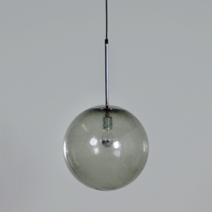 Paar Hanglampen in Bubbelglas van Peill &amp; Putzler, 1970s