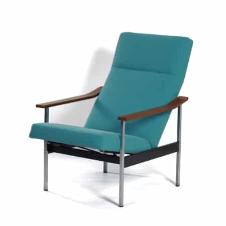 Verstelbare Gispen 1425 Fauteuil van A.R. Cordemeyer, 1960s | Opnieuw Bekleed