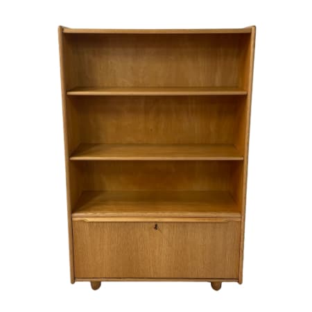 BE03 Boekenkast (Eikenserie) van Cees Braakman voor Pastoe, 1950s