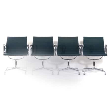 EA 107 Stoelen van Charles & Ray Eames voor Vitra, 1980s | Set van 4