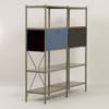 Model 663 Kast van Wim Rietveld voor Gispen, 1950s (4) &#8211; Zwart en Blauw