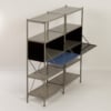 Model 663 Kast van Wim Rietveld voor Gispen, 1950s (4) &#8211; Zwart en Blauw