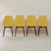 Teakhouten Eetkamerstoelen van Van Os, 1950s &#8211; Set van 4