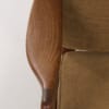 Organische Teakhouten Fauteuil met Hoge Rugleuning van De Ster, 1960s