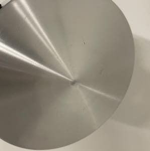 Raak Wandlamp model C-1506 van Aluminium en Glas, 1960s (2)