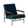 Gele G 3015 Fauteuil van W.H. Gispen voor Riemersma, 1960s