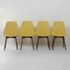 Gele G 3015 Fauteuil van W.H. Gispen voor Riemersma, 1960s