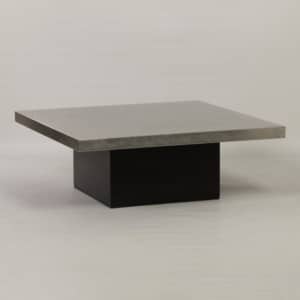 Salontafel met Geëtst Metalen Blad van Heinz Lilienthal, 1970s