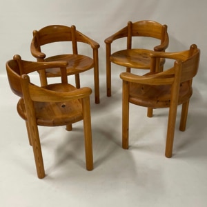 Deense Eetkamerstoelen van Rainer Daumiller voor Hirtshals Sawmill, 1970s | Set van 4