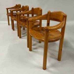 Deense Eetkamerstoelen van Rainer Daumiller voor Hirtshals Sawmill, 1970s | Set van 4