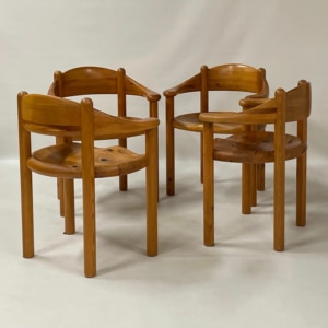 Deense Eetkamerstoelen van Rainer Daumiller voor Hirtshals Sawmill, 1970s | Set van 4