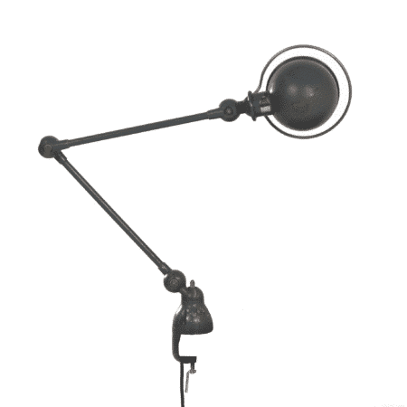 Bureauklemlamp van Jean-Louis Domecq voor Jieldé, 1950s